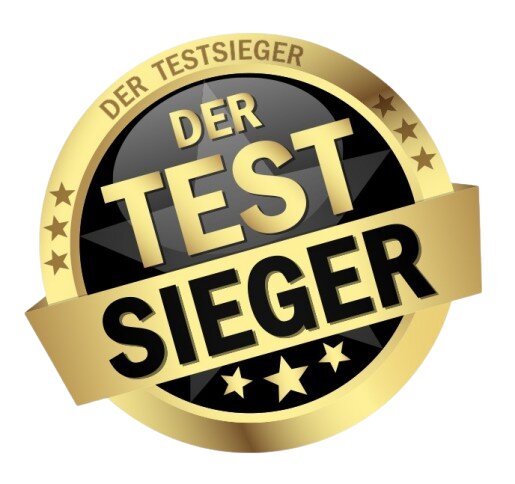 Der Testsieger Siegel