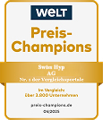 WELT Preis-Champions Nr. 1 – Swiss Hyp AG